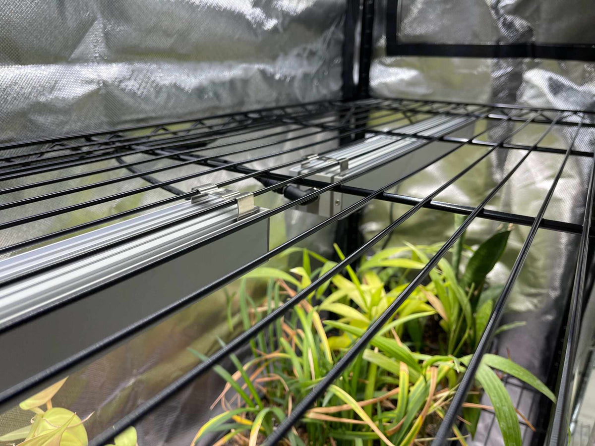 48x18x72 Baker's Rack Grow Tent Cover – Clear Front Door, Adjustable Ventilation & Fully Enclosed Bottom